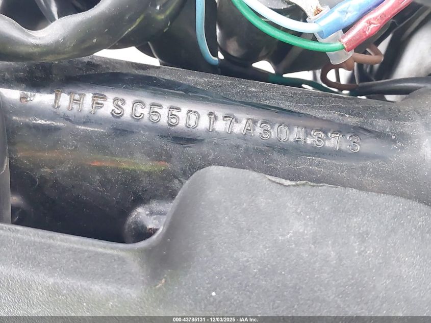 2007 Honda Vtx1300 C VIN: 1HFSC55017A304373 Lot: 43785131