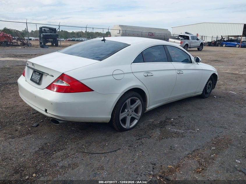 WDDDJ75X66A029203 2006 MERCEDES-BENZ CLS-KLASSE photo no. 4