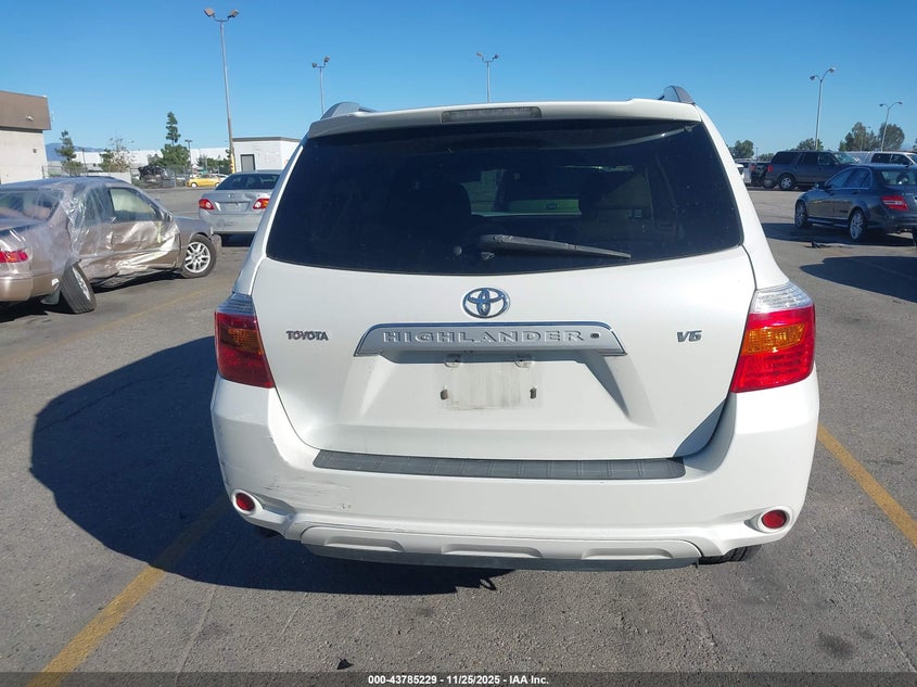 2008 Toyota Highlander Limited VIN: JTEDS42A582038361 Lot: 43785229