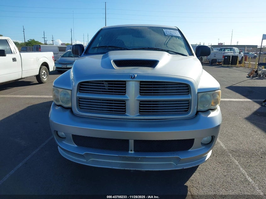 2005 Dodge Ram 1500 Srt-10 VIN: 3D3HA18H15G853680 Lot: 43785233
