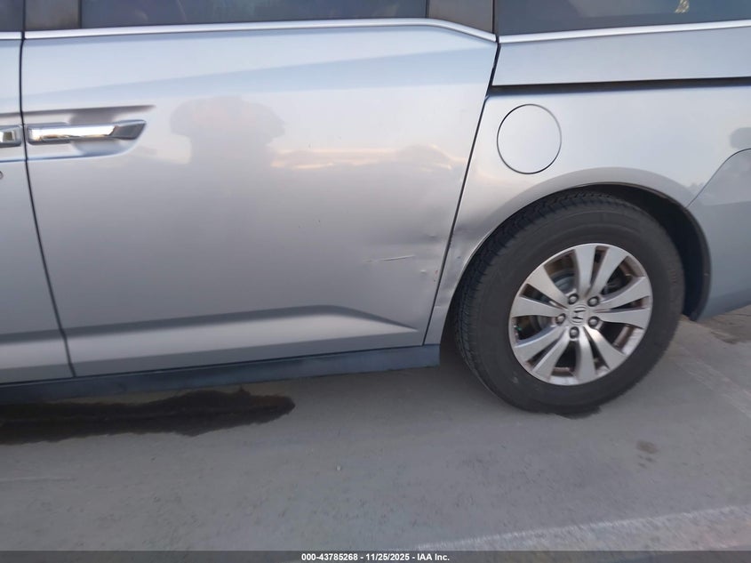 2016 Honda Odyssey Ex-L VIN: 5FNRL5H66GB132339 Lot: 43785268