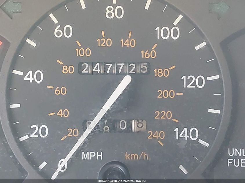 1997 Toyota Celica St VIN: JT2CB02T7V0062154 Lot: 43785298