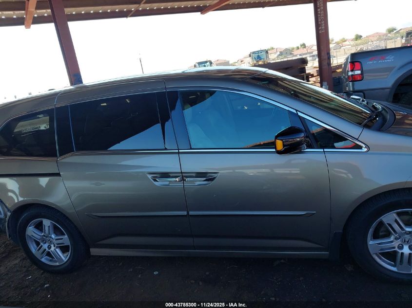 2012 Honda Odyssey Touring/Touring Elite VIN: 5FNRL5H9XCB140822 Lot: 43785300