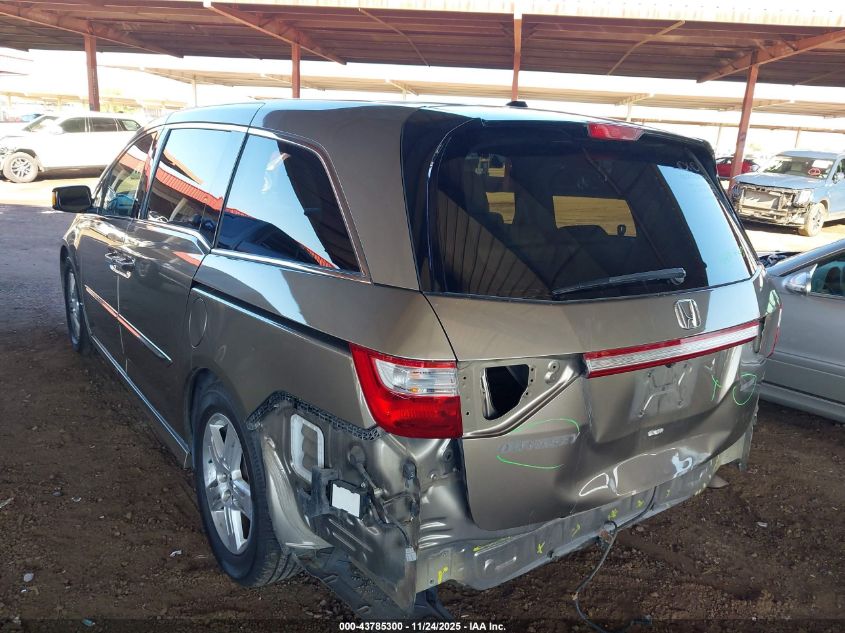 2012 Honda Odyssey Touring/Touring Elite VIN: 5FNRL5H9XCB140822 Lot: 43785300
