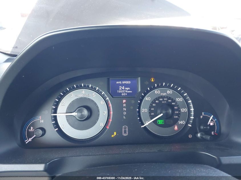 2012 Honda Odyssey Touring/Touring Elite VIN: 5FNRL5H9XCB140822 Lot: 43785300