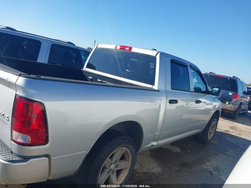 2012 Ram 1500 St VIN: 1C6RD7KT7CS259970 Lot: 43785314