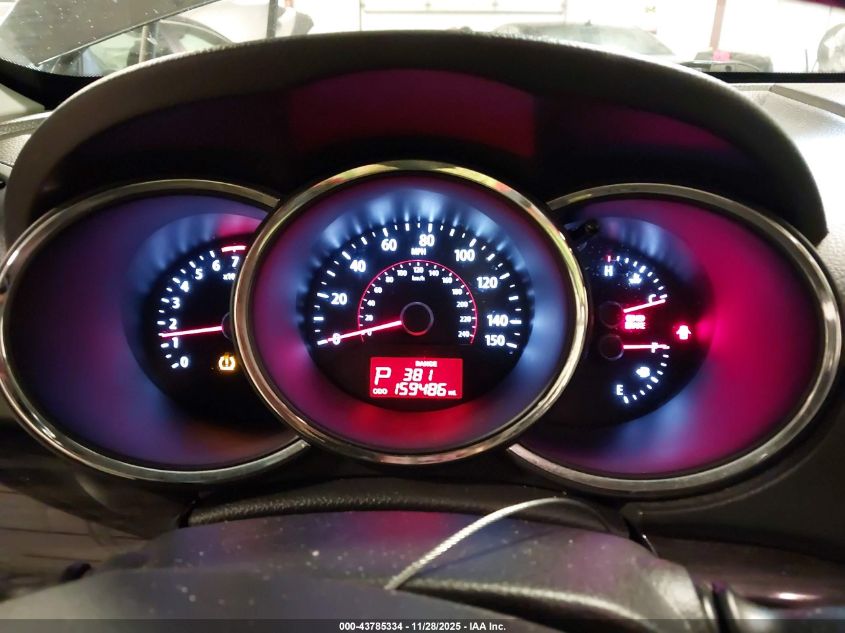 2013 Kia Sorento Lx VIN: 5XYKT3A67DG348480 Lot: 43785334