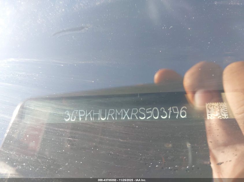 2024 Honda Prologue Ex VIN: 3GPKHURMXRS503196 Lot: 43785350