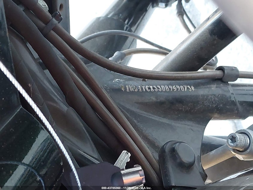 2013 Harley-Davidson Fltrxse Cvo Road Glide Custom VIN: 1HD1TC833DB959073 Lot: 43785360