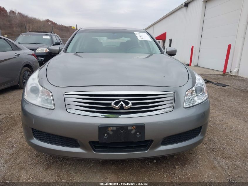 2009 Infiniti G37X VIN: JNKCV61F99M364524 Lot: 43785391