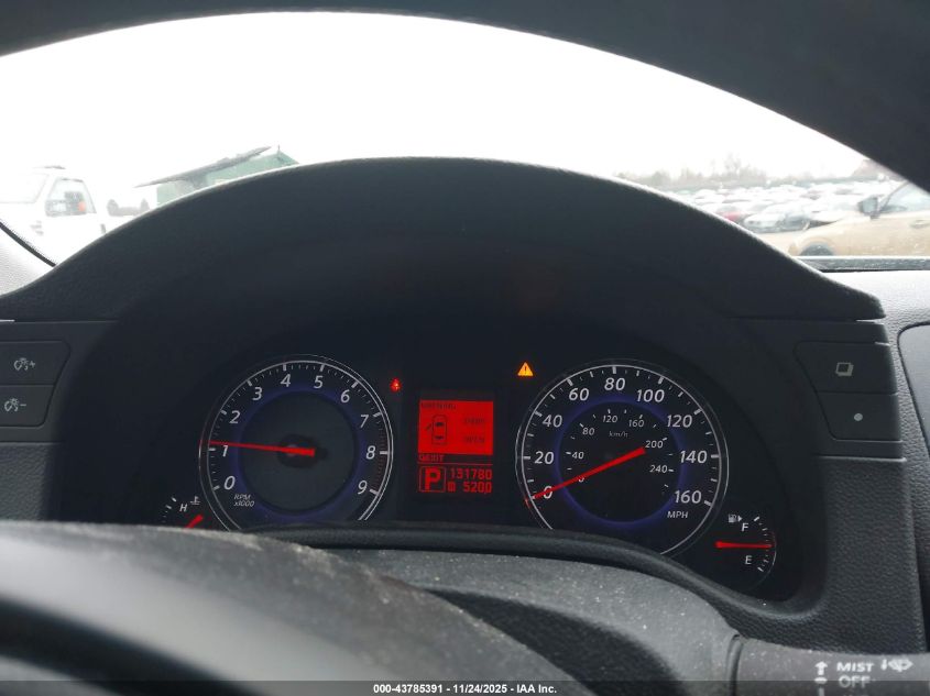 2009 Infiniti G37X VIN: JNKCV61F99M364524 Lot: 43785391