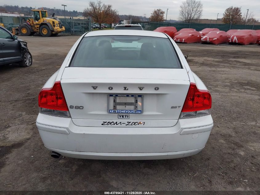 2009 Volvo S60 2.5T/2.5T Special Edition VIN: YV1RS592692738044 Lot: 43785421