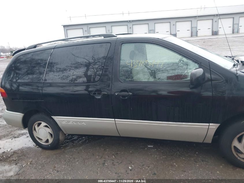 1999 Toyota Sienna Xle VIN: 4T3ZF13CXXU122324 Lot: 43785447
