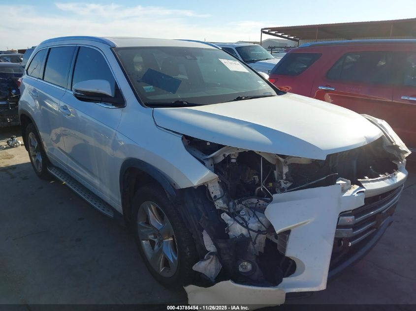 TOYOTA HIGHLANDER LIMITED