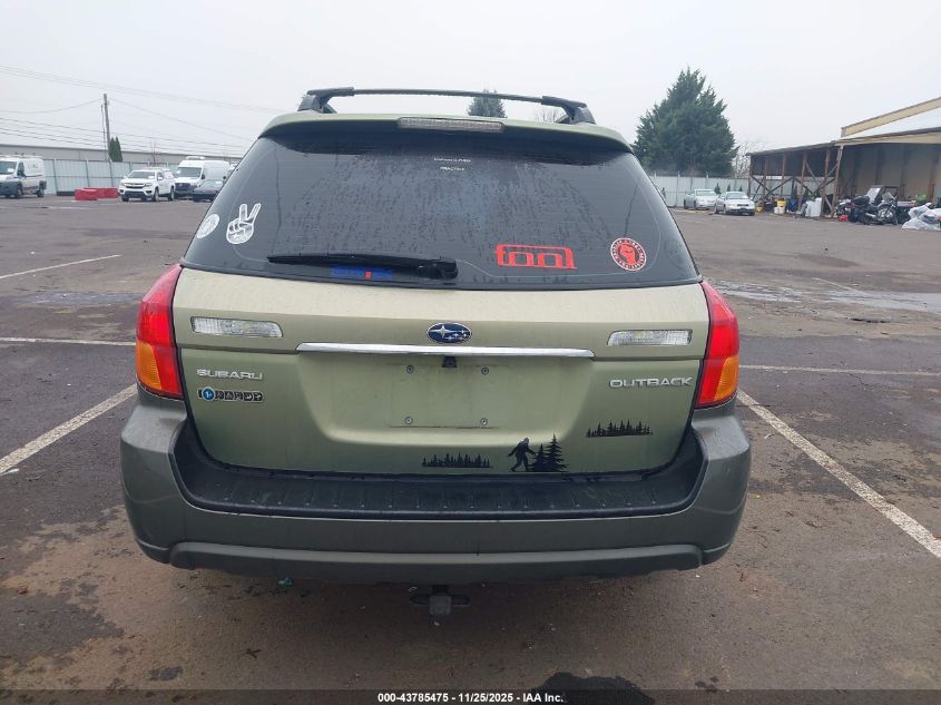 2005 Subaru Outback 2.5I VIN: 4S4BP61C656361121 Lot: 43785475