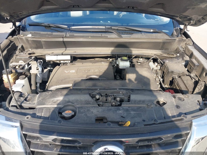 2019 Nissan Pathfinder Sl VIN: 5N1DR2MM3KC597724 Lot: 43785504