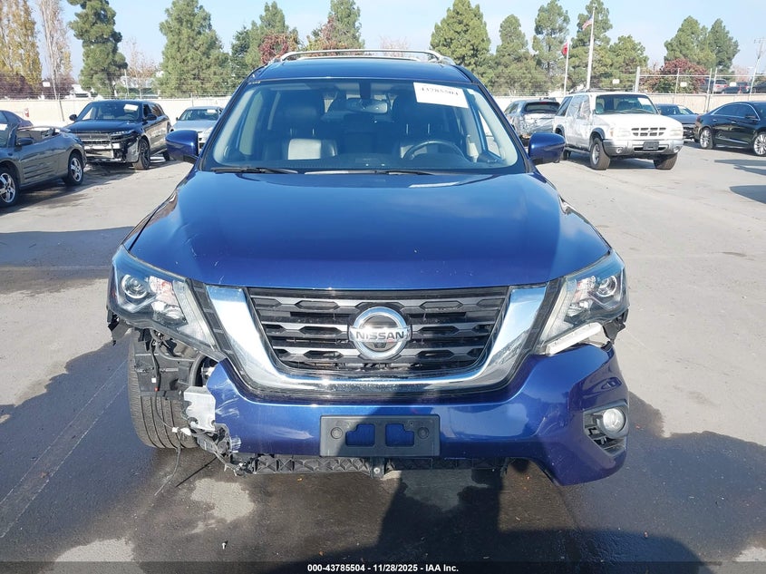 2019 Nissan Pathfinder Sl VIN: 5N1DR2MM3KC597724 Lot: 43785504