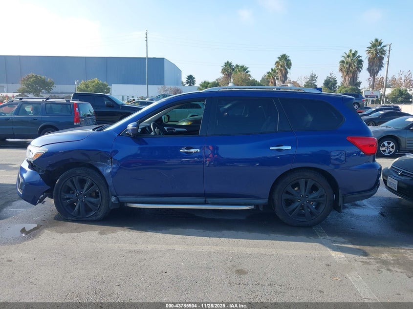 2019 Nissan Pathfinder Sl VIN: 5N1DR2MM3KC597724 Lot: 43785504
