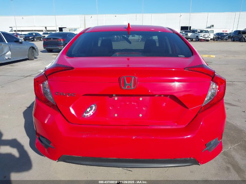 2018 Honda Civic Ex VIN: 2HGFC2F77JH506750 Lot: 43785510
