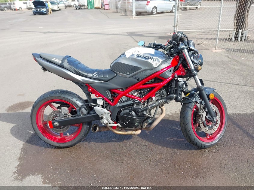 2019 Suzuki Sv650 VIN: JS1VP55A4K7100168 Lot: 43785537