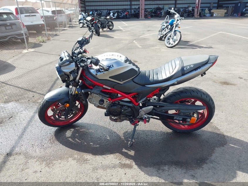 2019 Suzuki Sv650 VIN: JS1VP55A4K7100168 Lot: 43785537