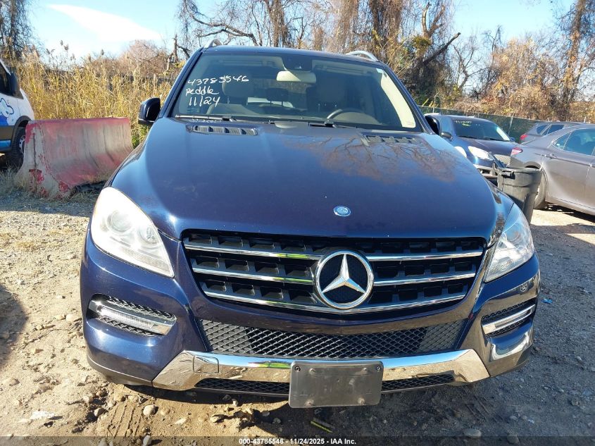 2015 Mercedes-Benz Ml 350 4Matic VIN: 4JGDA5HB6FA618830 Lot: 43785546