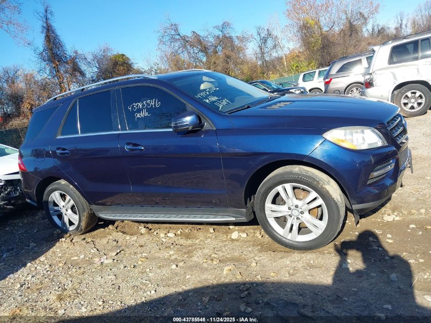 2015 Mercedes-Benz Ml 350 4Matic VIN: 4JGDA5HB6FA618830 Lot: 43785546