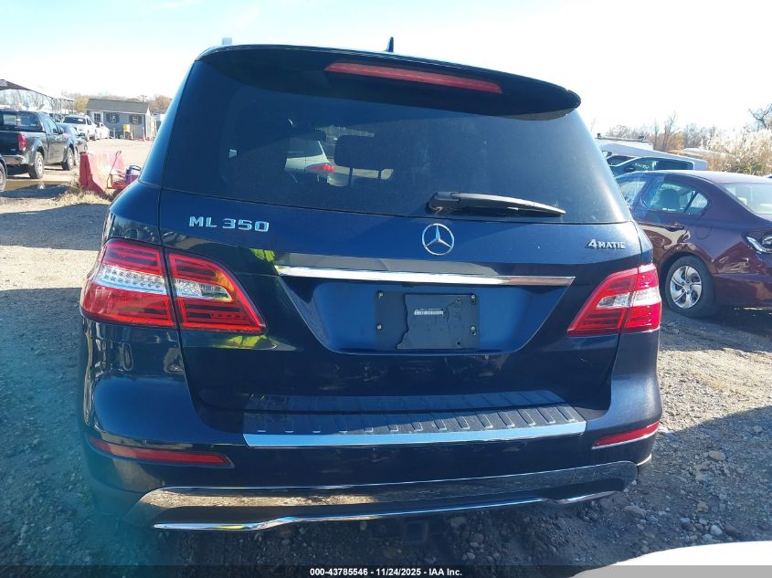 2015 Mercedes-Benz Ml 350 4Matic VIN: 4JGDA5HB6FA618830 Lot: 43785546