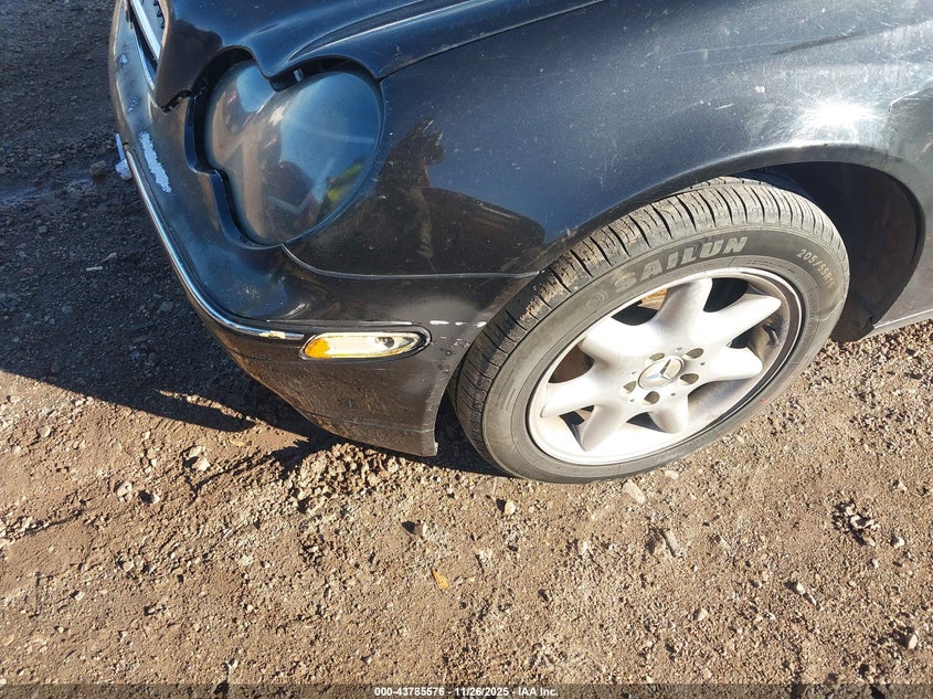 2003 Mercedes-Benz C 320 VIN: WDBRF64J33F349620 Lot: 43785576