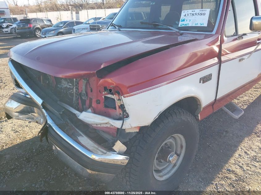 1993 Ford F250 VIN: 1FTHX26GXPKB01740 Lot: 43785580