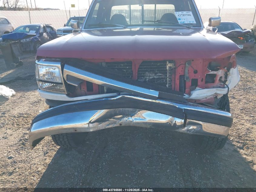 1993 Ford F250 VIN: 1FTHX26GXPKB01740 Lot: 43785580