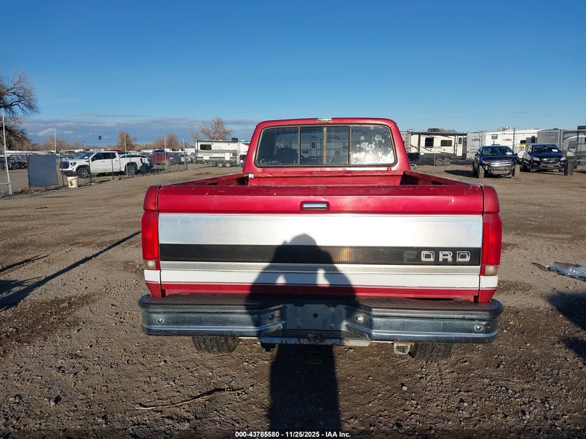 1993 Ford F250 VIN: 1FTHX26GXPKB01740 Lot: 43785580