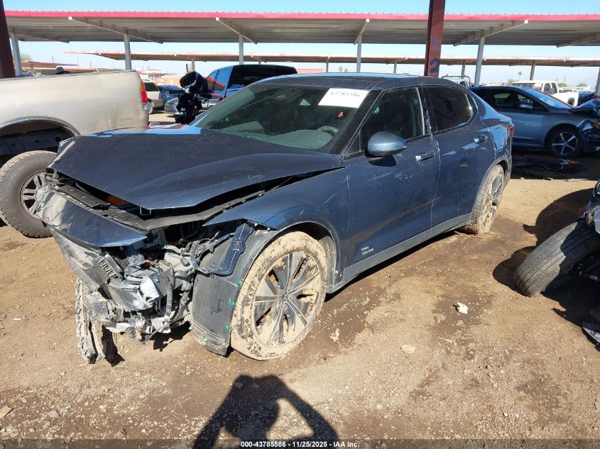 2024 Polestar 2 Long Range Single Motor/Long Range Single Motor Plus VIN: YSMFE3KA3RL235155 Lot: 43785586