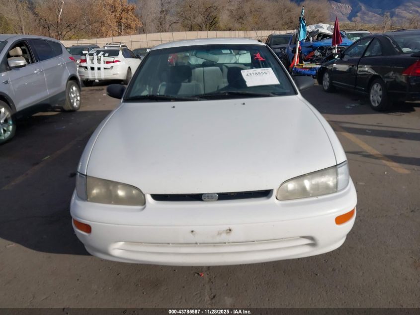 1997 Geo Prizm Lsi VIN: 1Y1SK5284VZ416280 Lot: 43785587