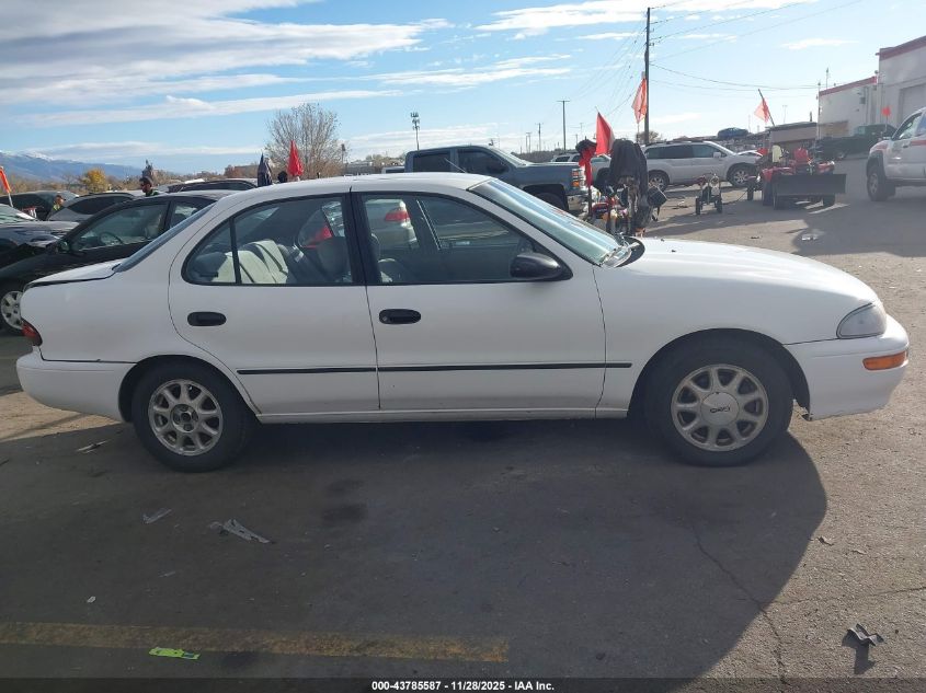 1997 Geo Prizm Lsi VIN: 1Y1SK5284VZ416280 Lot: 43785587