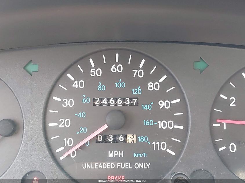 1997 Geo Prizm Lsi VIN: 1Y1SK5284VZ416280 Lot: 43785587