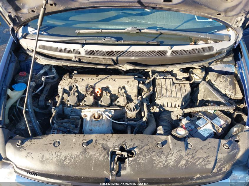 2008 Honda Civic Lx VIN: 2HGFA16548H537348 Lot: 43785594