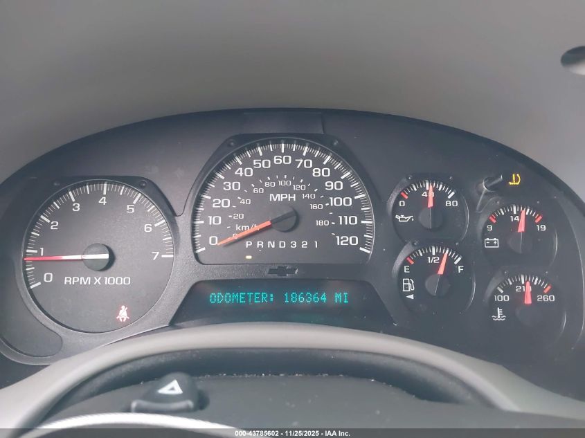 2007 Chevrolet Trailblazer Lt VIN: 1GNDT13S172285440 Lot: 43785602