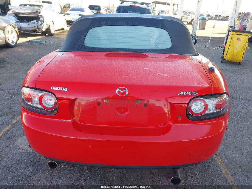 2006 Mazda Mx-5 Sport VIN: JM1NC25F960114772 Lot: 43785614
