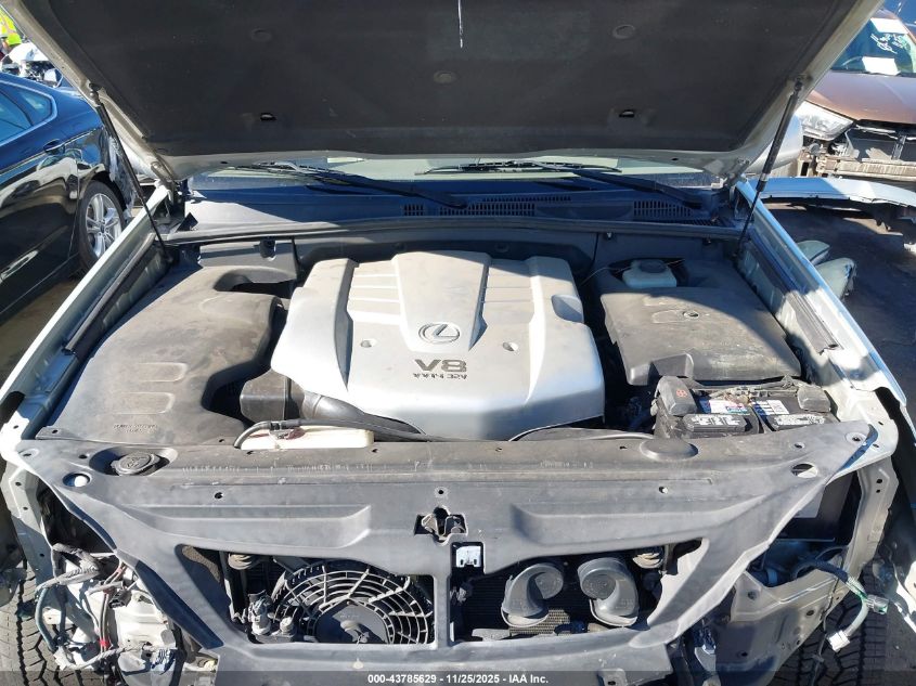 2005 Lexus Gx 470 VIN: JTJBT20X650070230 Lot: 43785629