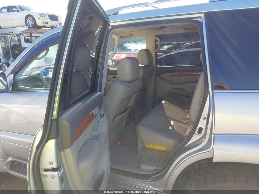 2005 Lexus Gx 470 VIN: JTJBT20X650070230 Lot: 43785629