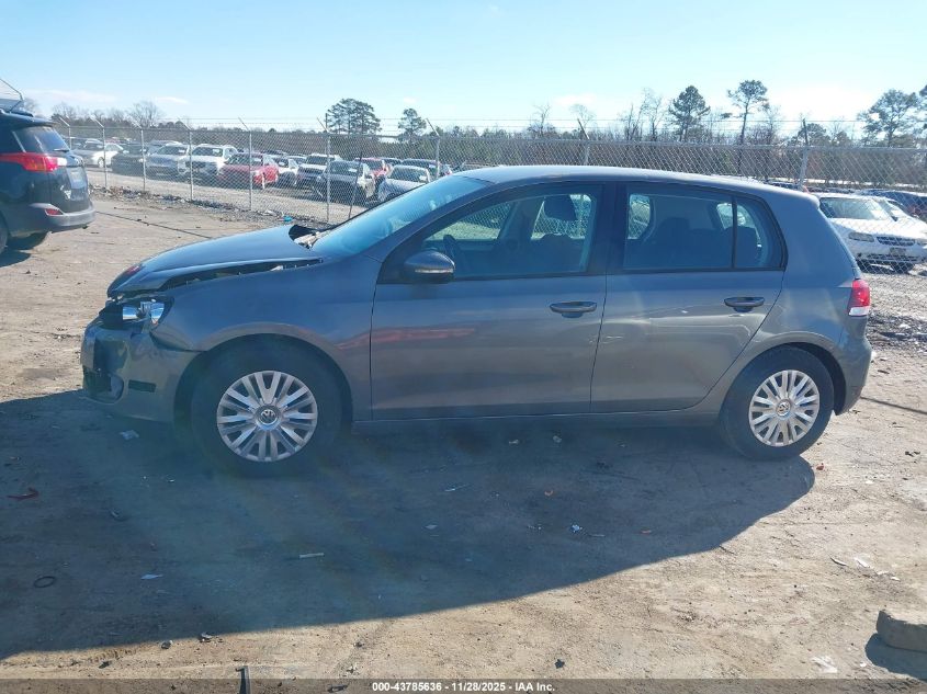 2014 Volkswagen Golf 2.5L VIN: WVWDB7AJ0EW010656 Lot: 43785636