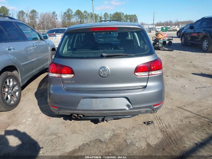 2014 Volkswagen Golf 2.5L VIN: WVWDB7AJ0EW010656 Lot: 43785636