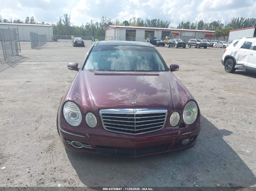 2007 Mercedes-Benz E 550 VIN: WDBUF72X77B018303 Lot: 43785647