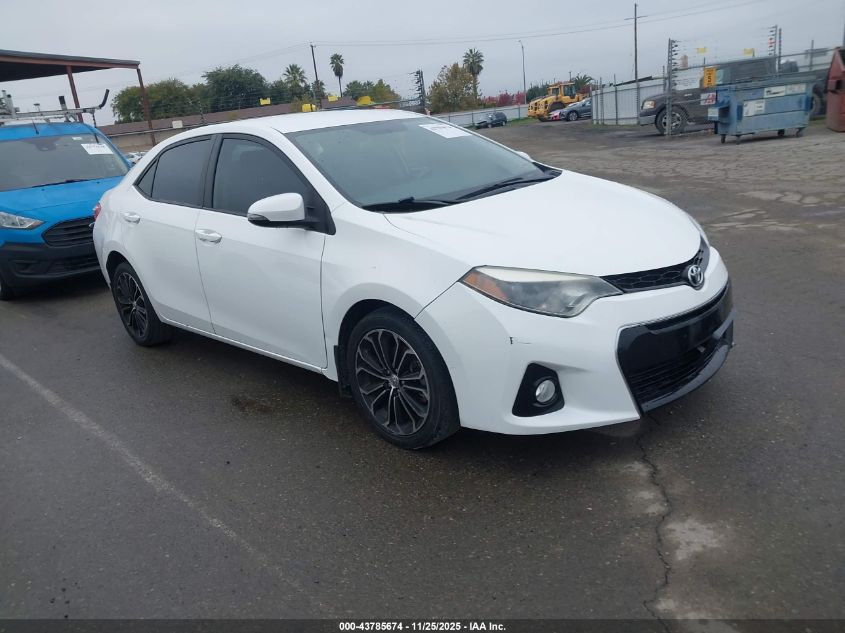 TOYOTA COROLLA S PLUS