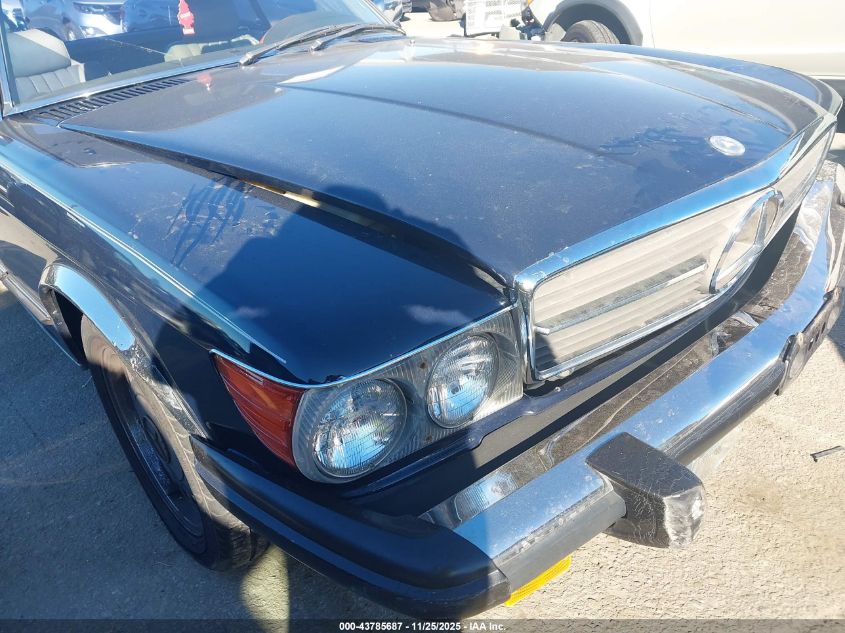 1985 Mercedes-Benz 380 Sl VIN: WDBBA45C2FA023040 Lot: 43785687