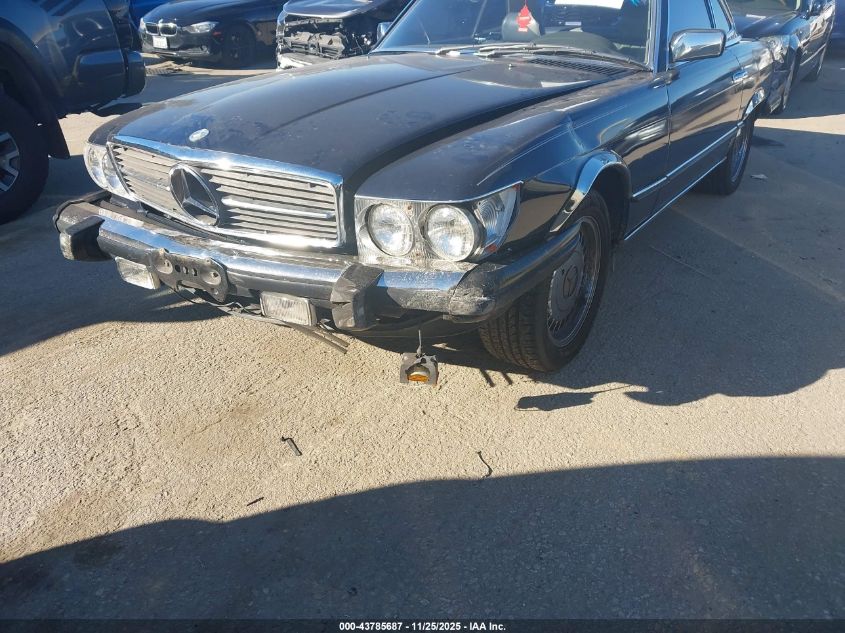 1985 Mercedes-Benz 380 Sl VIN: WDBBA45C2FA023040 Lot: 43785687