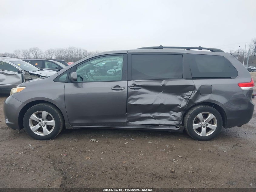 2011 Toyota Sienna Le V6 VIN: 5TDKK3DC2BS079115 Lot: 43785718