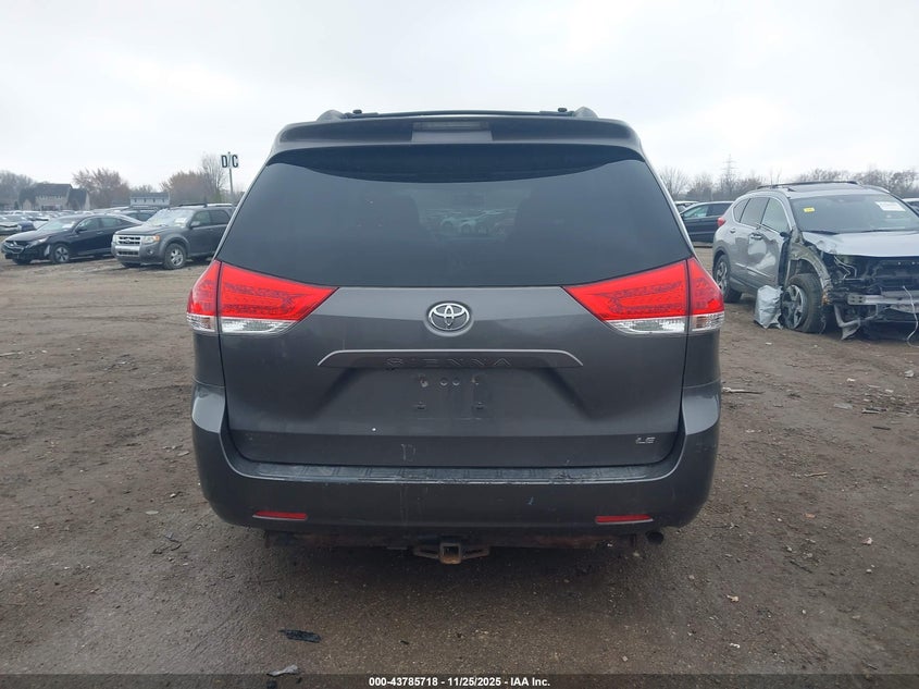 2011 Toyota Sienna Le V6 VIN: 5TDKK3DC2BS079115 Lot: 43785718