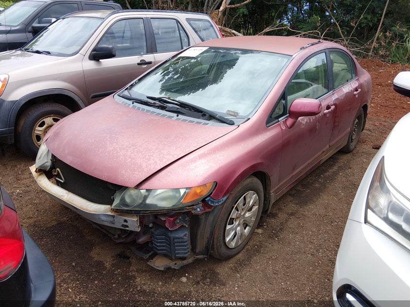 2007 Honda Civic Lx 1HGFA165X7L048194 photo 1
